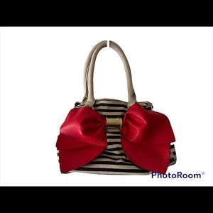 Betsy Johnson red, white and blue purse